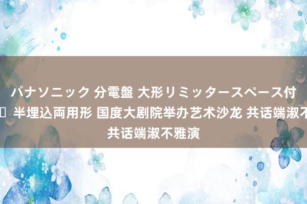 パナソニック 分電盤 大形リミッタースペース付 露出・半埋込両用形 国度大剧院举办艺术沙龙 共话端淑不雅演